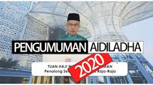Rtm tv1 (jam 8:00 malam, selasa 21 julai 2020) tarikh rasmi. Pengumuman Raya Aidiladha Raya Haji 1441h 2020 Youtube