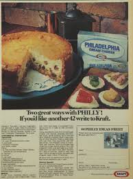 Philadelphia Cream Cheese Advertisement Ad March 1970 Vintage Retro Kraft Recipe Continental Cheesecake Vintage Recipes Recipes Food