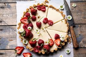 No Fuss Lemon Tart Half Baked Harvest Recipe Tart Recipes Desserts Lemon Tart