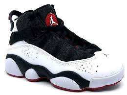 Air Jordan 6 Rings Black And White Ebay Sponsored Jordan 6 Rings Bp Boys Sneaker Black White Gym Red 323432 012 Sneakers Boys Sneakers Jordan 6