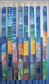 The Coast With Its Contrasts Of Land Sea And Sky Offers Us A Wealth Of Shades And Textures This Art Activity Primary School Art Seaside Art Art Activities