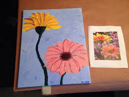 Today i painted wild flowers acrylic painting. How To Paint Flowers On Canvas B C Guides