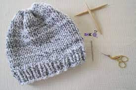 There are 2164 simple knit hat for sale on etsy, and they cost 9,90 $ on average. How To Knit A Hat Easy Knit Hat Easy Knitting Patterns Easy Knitting