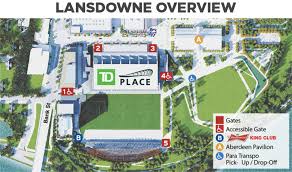 Stadium Guide Td Place Lansdowne Live