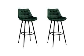 Stool are great extra seating that can be tucked away when not in use. Artiss Bar Stools Kitchen Set Of 2 Velvet Green Kogan Com