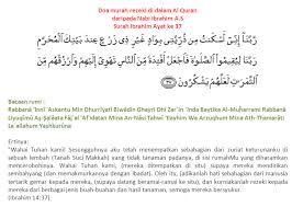 Doa Murah Rezeki Nabi Ibrahim 37 Doa Math Dua