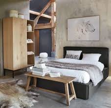 Grey Bed 140x190 Aspleen Maisons Du Monde Idee Di Interior Design Soggiorno Letto 160x200 Mobili Corridoio