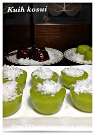 This kuih kosui is a very popular asian snack and have been made by quite a number of bloggers recently. Pandan Green Or Gula Melaka Brown You Decide Kuih Kosui Or Kuih Ko Swee å¡ç©—ç³• Or Kuih Kaswi Guai Shu Shu