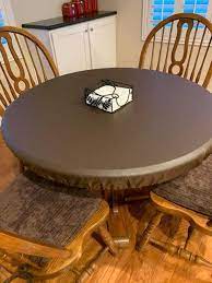 Pirate printed plastic tablecloth 1 piece(s) #13806585 $ 3.59 (3). Leather Look Heavy Duty Flannel Backed Economy Fitted Round Vinyl Tablecloth Maine Supply Company