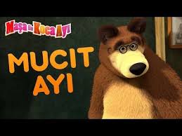 Masa Ile Koca Ayi Mucit Ayi Youtube In 2020 Masha And The Bear All Episodes Noel