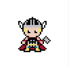 Web page chart pdf chart. Thor Cross Stitch Pattern Fiber Arts Art Collectibles