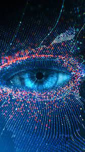 Artistic Eye Mobile Wallpaper Mobile Wallpaper Abstract Wallpaper Blue Texture Background