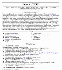 bank clerk resume example banking