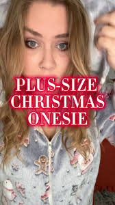 Plus Size Christmas Onesie