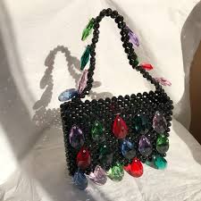 Bianca Bag Beaded Bags Bags Color Crystal