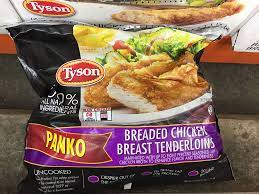 Made with 12% chicken broth. Tyson Panko Chicken Tenders