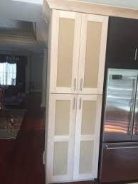 painting dark kitchen cabinets white in