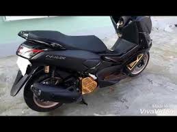 Modifikasi Nmax Hitam Elegan Blog Gambar Modifikasi Motor Motor Vehicles Motorcycle