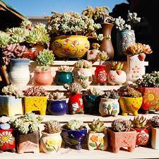 For a hint of spring on your patio, arrange several plants. Ceramic Flower Pot Succulent Pots Cactus Pots Planter Garden Pots Ceramic Pot Outdoor Garden Home Decoration Windowsill Flower Pots Planters Aliexpress
