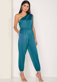 Backstage One Shoulder Jumpsuit