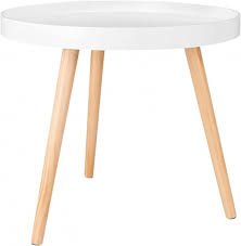 Kostenlose kleinanzeigen zu couchtische jetzt finden oder inserieren. Beistelltisch Rund Klein Couchtisch Blumenstander Nachttisch Massiv Holz Skandinavisches Design Weiss 50 X 44cm O X H Ts143ws Woltu Eu