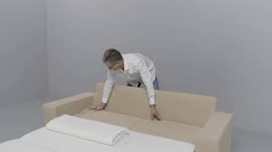 Non richiede il montaggio, ma è necessario estrarre il letto prima di usare la. Ikea Vilasund Convertible 3 Places Youtube