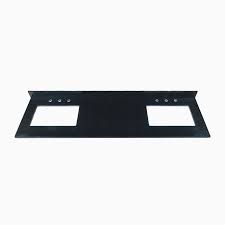stone vanity top w/ double sink cutout
