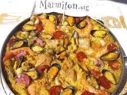 Paella Fruits De Mer Chorizo Et Poulet De Patou Recette Paella Recette Recettes De Cuisine Recette