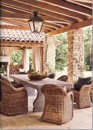Cote De Texas No More Granny Wicker Outdoor Living Space Outdoor Living Outdoor Rooms