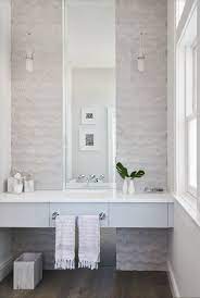 Powder Room With Floating Vanity Floating Vanity Modern Powder Rooms Powder Room Vanity