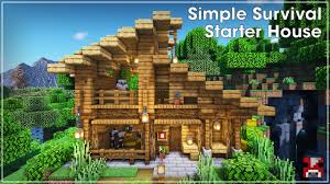 Add covered patio roof existing line. Minecraft Timelapse Easy Survival Starter House With A Slanted Roof World Download Youtube