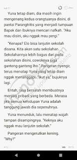 Yuna tersenyum getir, matanya mengembun. Chap 17 Pernikahan Anak Sma