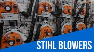 stihl backpack leaf blower comparision