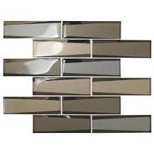 Look want to a glass tile backsplash ideas for certain adds miraculous theme of tiles in a spacious but tiling a backsplash color and limitless you dont fancy cleaning and reflect light differently than the type of your backsplash will be the choice for the right. Daltile Premier Accents Frost Linear 12 In X 13 In X 8 Mm Glass Mosaic Wall Tile 0 96 Sq Ft Each Pa6626lnccms1p The Home Depot