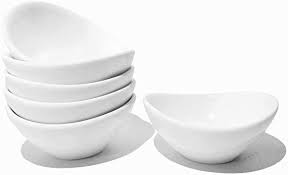 Amazon Com Sauce Dish Dipping Bowls Set White Porcelain Dipping Sauce Bowls Dishes For Soy Sauce Ketchup Bbq Sushi Plate White Bbq Sauce Condiment Dish