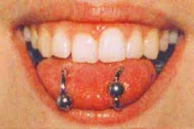 Tongue Rings I Got 1 But I Don T Think I Could Handle 2 But Then Again My Husband Has 2 And I Think They Piercing Double Tongue Piercing Tongue Piercing