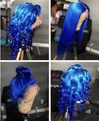 Cheap hair weave bundles we also do lace bob wig installation, we also have cheap lace closure for sale. Blue Wigs Lace Frontal Hair Body Wave Best Hair Salon Near Me Syntheti Xxshoop Hair Styles Blue Hair Black Girl Frontal Hairstyles