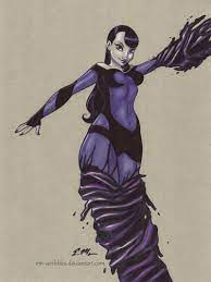 Inque By Em Scribbles On Deviantart Batman Beyond Superhero Art Venom Comics