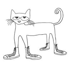Pete The Cat Sneaker Coloring Page Cat Coloring Page Animal Coloring Pages Cat Printable