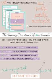 Home Health Nurse Oasis Nursing Narrative Note What To Write How Home Health Nurse Home Care Agency Homecare Nursing