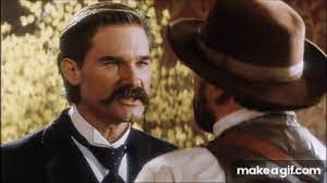 Download gif ewwwwww, michael biehn, val kilmer, film, or share kurt russell animationshubbaart, cotd, you can share gif tombstone with everyone you know in twitter, facebook or instagram. Tombstone Kurt Russell And Billy Bob Thornton On Make A Gif