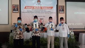 Paslon Ahm Jp Dapat Nomor Urut 1 Di Pilkada Bantul 2020 Noto Nomor 2 Suara Jogja