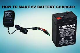 How To Make 6v Battery Charger Battery Charger Circuit Battery Charger Charger
