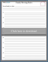 Free interactive exercises to practice online or download as pdf to print. Holding A Family Meeting The Easy Effective Way Lovetoknow