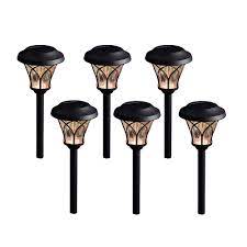 Maybe you would like to learn more about one of these? Hampton Bay 8 Lumen Solar Led Bronze Landscape Pathway Light 6 Pack The Home Depot Canada