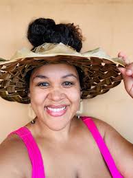 Handwoven Palm Frond Sun Hat: Hawaiian Island Style