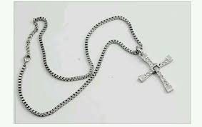 La Cruz De Toretto Steel Cross Necklace Alloy Necklace Cross Necklace