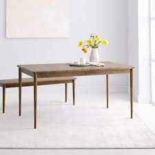 For starters, nearly the entire line comes in a light brown acorn finish where the dining table comes in either a walnut (a bit darker brown) or a dark mineral (a true dark. Modern Farmhouse Expandable Dining Table Cerused Carob
