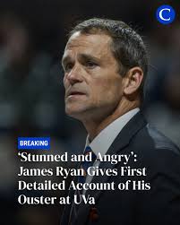 James E. Ryan, the former University of Virginia president, sent a letter  early Friday to the flagship's Faculty Senate that offers his first  detailed accounting of the events that led to his