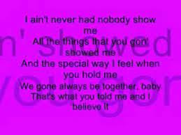 Ciara have been translated into 1 languages. Like You Bow Wow Ft Ciara Lyrics Youtube